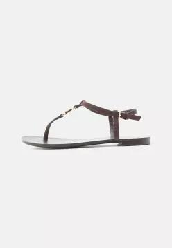 ALDO 알도 사암색 - T자형 샌들 다크 브라운 7656416