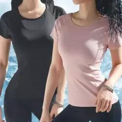 [하프클럽/셀러허브_아웃도어]여성 반팔 상의 커버업 운동티셔츠 운동복