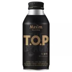 티오피 대용량캔커피 더블랙, 380ml, 6개