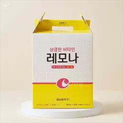 선물용 비타민 음료 경남 마시는 레모나 드링크 100ml x 20병