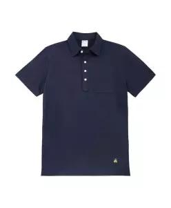 브룩스 브라더스 BROOKS BROTHERS 저지 빈티지 포켓 폴로 셔츠 네이비 BBNTMM7419QEM 1166190 405899
