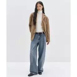 데케트우먼 골지데님Wide Rib Jeans DCWPT015LIGHTBLUE