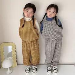 모란 피넛첵조거 26 가을 유아동 키즈 어린이 바지