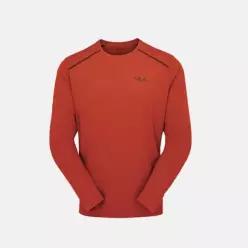 [국내매장판] 랩 Rab 포스 LS 티 Tuscan Red RabQBL070TRDSML 260507