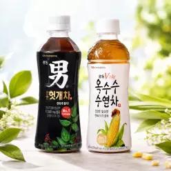 광동 옥수수수염차 헛개차 340ml 10개씩 2종 총 20개 차음료 옥수수차