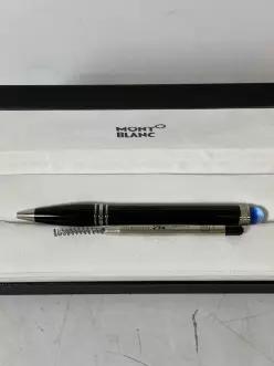 미국 몽블랑 스타워커 레진 라인 블루 캡 볼펜 번호 118848 158061550506