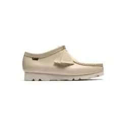 클락스 오리지널스 CLARKS ORIGINALS 남성 왈라비 GTX - 화이트 레더 / 26185541
