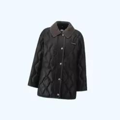 듀엘 DEWL 코듀로이 디테처블 카라 다운 자켓 재킷 점퍼 잠바 아우터 D254PSG809 IT 4986897