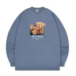 폴앤폴 Have a break 스탠다드 남여공용 맨투맨 6컬러