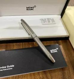 미국 몽블랑 마이스터스틱 163 은색 클래식 롤러볼 펜 리필 새것 377330426318