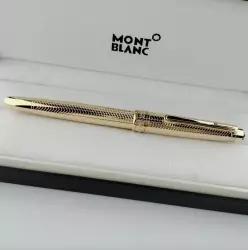 미국 마이스터스투크 클래식 롤러펜 검정색 금색 트림 박스 세트 MB 298492271535