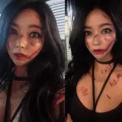 로 할로윈데이 분장 타투스티커 파티소품 문신 패션