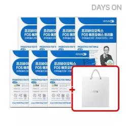 [빠른배송] 오한진 프리바이오틱스 FOS 트리플 7박스 + 쇼핑백 1장