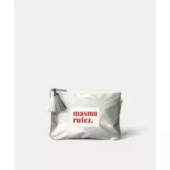 매장정품  MASMARULEZ 5006625082 Basic pouch Glittery Silver 미니백 클러치 3484519