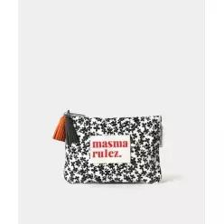 매장정품  MASMARULEZ 5013143748 Basic pouch Black flower 미니백 클러치 4671112