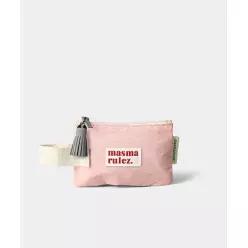 매장정품  MASMARULEZ 5000689802 Mini strap pouch Solid 베이비 핑크 미니백 클러치 2905