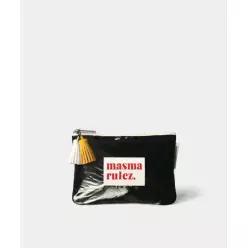 매장정품  MASMARULEZ 5006625081 Basic pouch Glittery Black 미니백 클러치 3484518