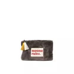 매장정품  MASMARULEZ 5008327881 Basic pouch Bodry 브라운 미니백 클러치 3735328
