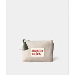 매장정품  MASMARULEZ 5000632096 Basic pouch 헤링본 베이지 미니백 클러치 2316936