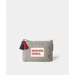 매장정품  MASMARULEZ 5000632106 Basic pouch 헤링본 블랙 미니백 클러치 2316940