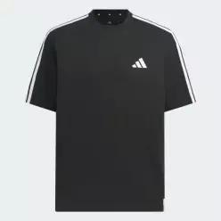 [롯데백화점]아디다스 오리지널스 ESSENTIALS 플러스 루즈 핏 3 STRIPES 싱글 JERSEY 쇼트 슬리브 티셔츠 K