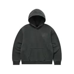 우먼 오버핏 피그먼트 후디 차콜 5944705 CO2601HD71CH