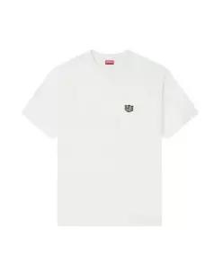 와일드 타이거 엠브로이더드 코튼 티셔츠 FG5 5TS205 4SG 02