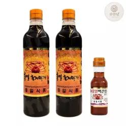 홍일 골드 홍게 간장 소스 900ml * 2