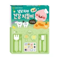 리틀카카오프렌즈 사운드 토이북 - 냠냠 치카 건강 지킴이 (보드북)