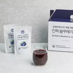 [1박스]진짜 블루베리즙 80ml 21팩(80mlx21팩x1박스)