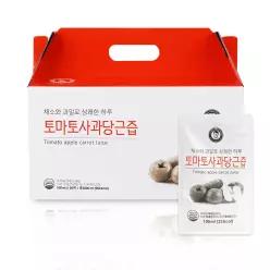 [1박스]토마토 사과 당근즙 30팩 (100ml x 30팩 x 1박스)