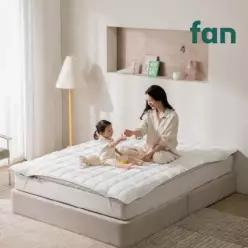 FAN 2026[프랑켄스톨츠] 판 독일 완제품 직수입 토퍼매트리스+패드SS
