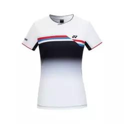 요넥스 YONEX 233TS022F 화이트 여성용 트리플 컬러 포인트 게임웨어 Y33TS022 181883