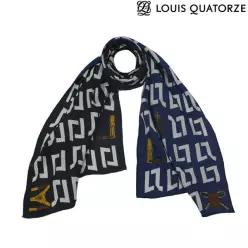 루이까또즈 LOUIS QUATORZE (1DPP701BL) 울실크 양면 더위시 롱스카프 블랙 1DPP701BL 215879