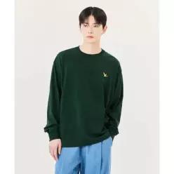 마크곤잘레스 MARK GONZALES 엔젤 와펜 긴팔 티셔츠 - DGREEN Z255ULT010052 410595