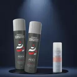 [밀착거품/더블기획] 도루코 프로 센서티브 쉐이빙폼 210ml 2입 (+쿨링폼 74ml)