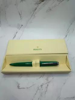 미국 롤렉스 그린 에메랄드 엠블럼 트위스트 볼펜 AD 136764473932
