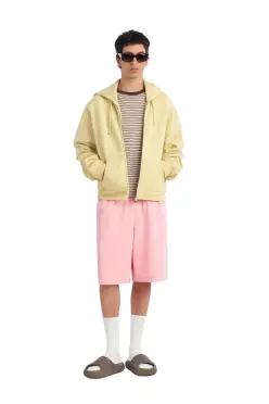 ZARA 페이퍼백 웨이스트 코튼 쇼츠 - 로즈핑크 4090/031/620 113605