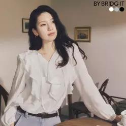 클리어런스 초특가(26SS) 제인 프릴 블라우스 1종