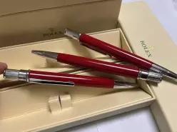 미국 롤렉스 레드 루비 오이스터 볼펜 2025 전체 박스 새것 205825550574