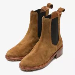[국내매장 정품] [벤시몽] SUEDE CHELSEA BOOTS CAMEL 659151