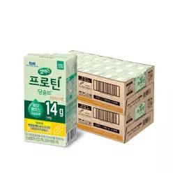 매일유업 식물성 프로틴 당솔브 음료 초당옥수수맛 2박스 (190ml*24팩*2박스)