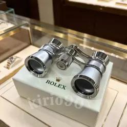 미국 롤렉스 은색 오페라 쌍안경 수집품 전시품 상자포장 227376588137