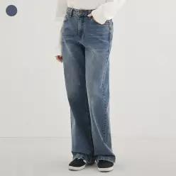 게스 진 여성 틴 인디고 와이드 YP3D9155 146797