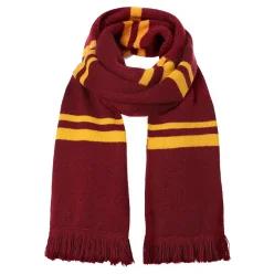 Laahoem 부드러운 니트 스트라이프 스카프 매직 스타일 네커치프 겨울 남성 여성 코스프레 코스튬 넥 액세