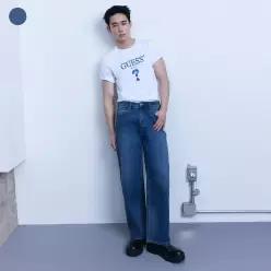 게스 진 남성 MBL톤 사이드 변형 와이드배럴 NP1D5903