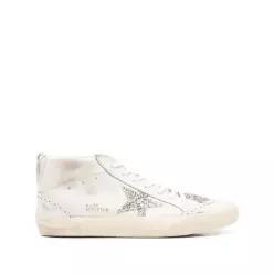 Golden Goose 미드 스타 레이스업 스니커즈 GWF00122F008096