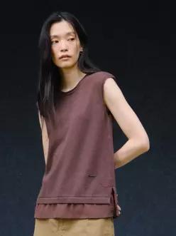 Erhem 26FW 캐시미어울 블렌드 프릴 니트탑 1453984