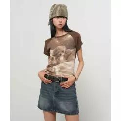 제너럴아이디어 GENERALIDEA 슬리핑 펫 링거티 [BROWN] GF2LTS542 GF2LTS542BR 238483