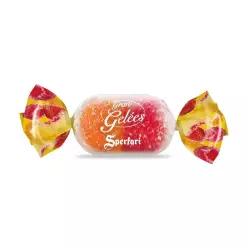 Sperlari Candies Gran Duetto 오렌지, 피치 라즈베리 이탈리아 과일 넥타 젤리 캔디 - 글루텐 프리, 인